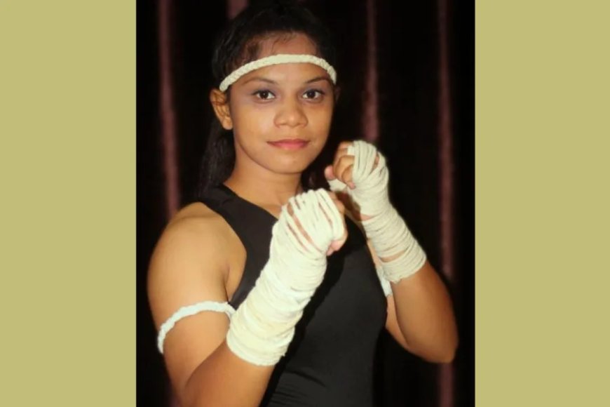 Meet Chhattisgarh First Women Thai Boxing Champion Ms. Tikeshwari Sahu