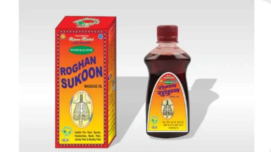 Afsara Herbal Roghan Sukoon Oil: Your 100% Natural Solution For Relaxation And Well-Being!