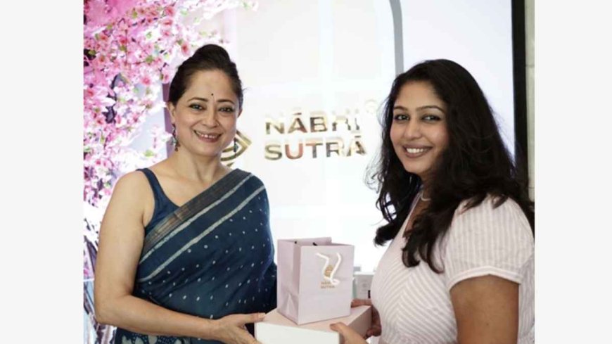 Nabhi Sutra Launches Shata Dhauta Ghrita Skin Repairing Cream At Bombay Times Fashion Week!