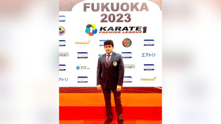 Hanshi Premjit Sen from Bengal showcasing his excellence in WKF Premier League Japan