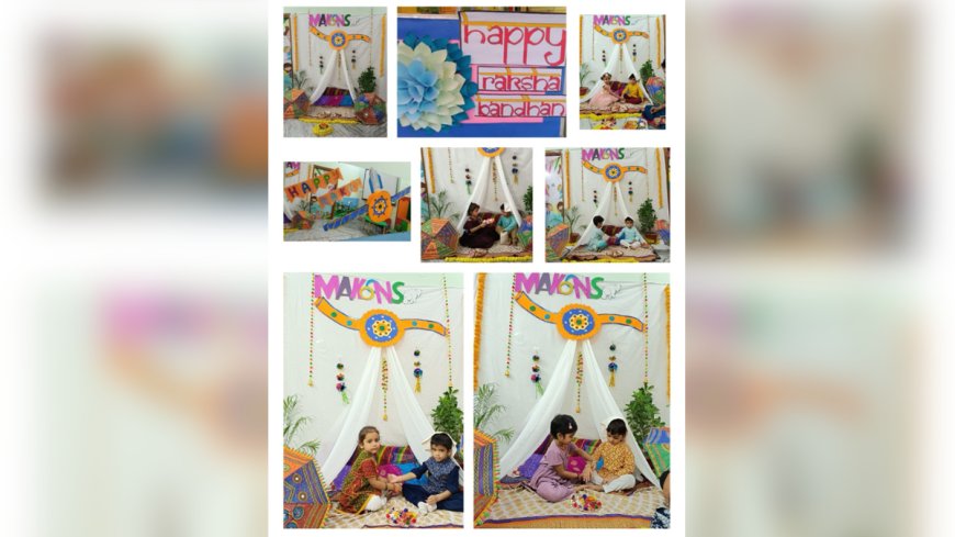 Makoons Play School in Kalyanpur, Kanpur Celebrates Rakish Bandana Day: A Day of Unity and Tradition!