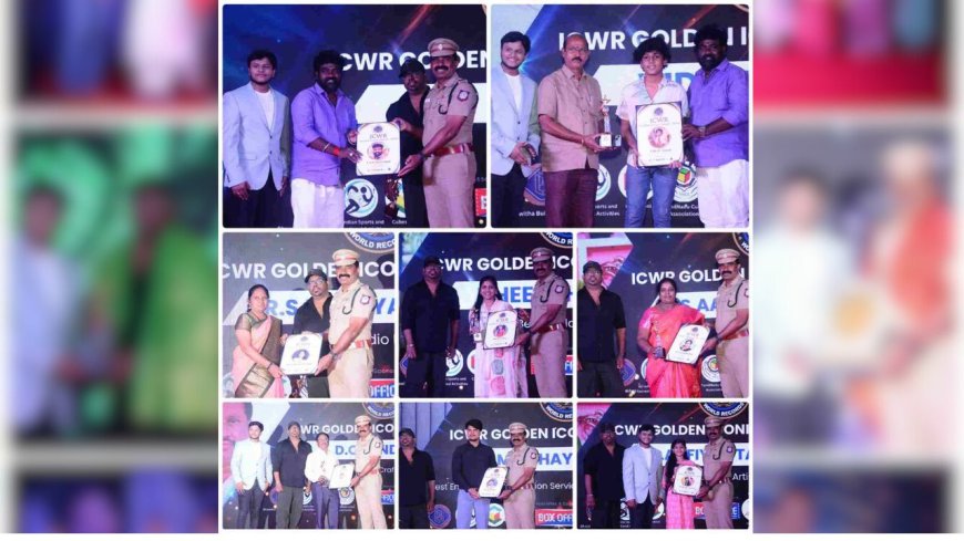 Ingenious Charm World Records Honors Exceptional Individuals At ICWR Golden Iconic Awards 2024