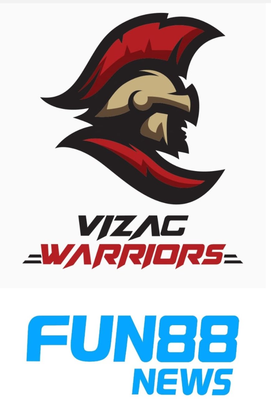 Vizag Warriors Announces Official Title Sponsorship with Fun88 News