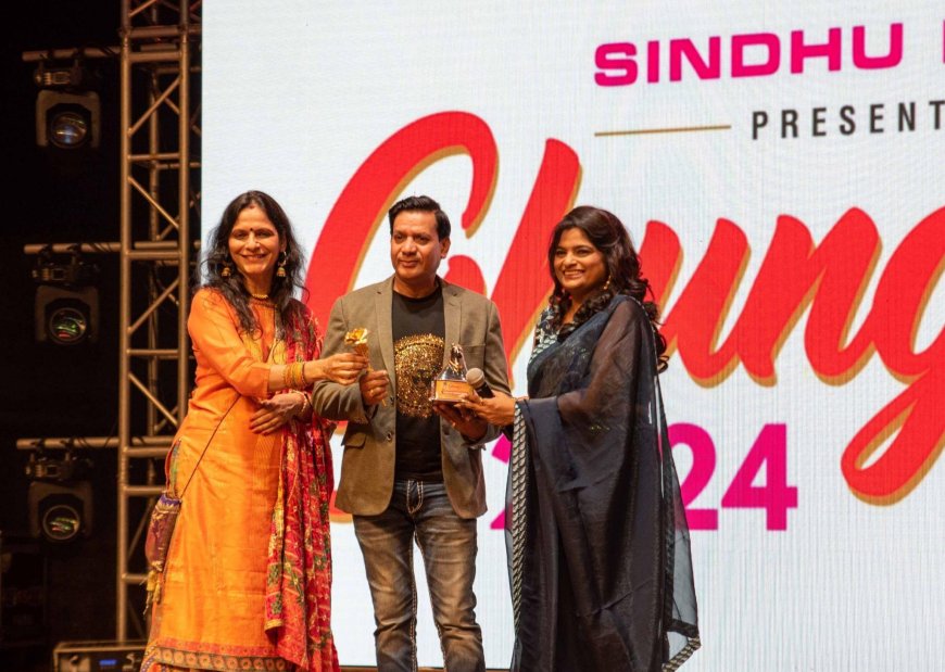 Filmmaker and social worker Sandeep Nagrale honored in Ghungroo 2024 event 