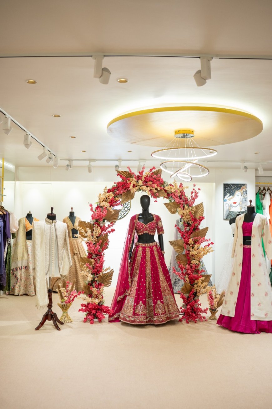 Celebrity stylist Ashley Rebello launches bridal collection 'KHWAAB,' crafted by fashion designer Seema Kalavadia