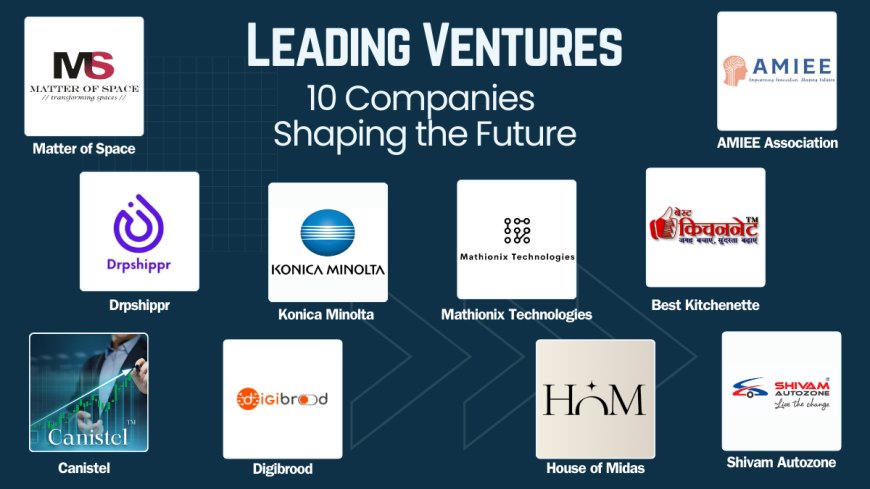 Leading Ventures: 10 Companies Shaping the Future