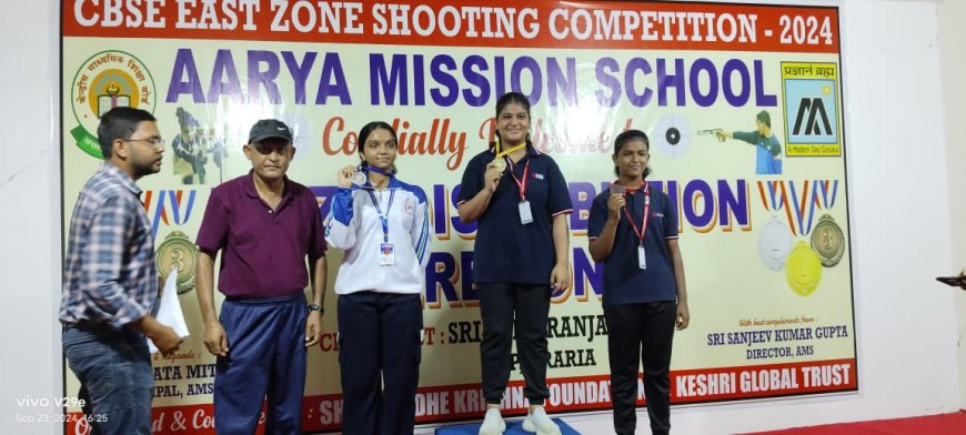 Report on CBSE East Zone Shooting Championship 2024