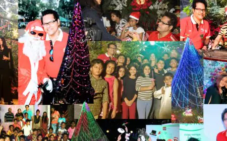Saldhana’s Mumbai's Iconic Christmas Tree Lights Up the City, Spreading Joy and Unity in the Season of Giving