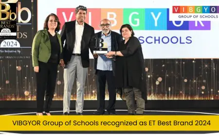 VIBGYOR Group of Schools recognized as ET Best Brand 2024