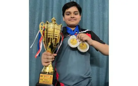 Shaurya Gupta: A budding sportsperson, multifaceted talent with a passion to play Table Tennis