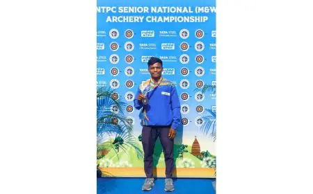 Vedanta Sports Program’s Sanjay Majhi Bags Bronze at NTPC Archery Championship 2024