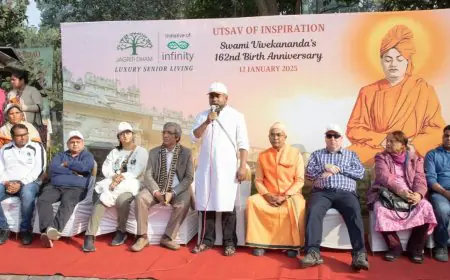 Kolkata Celebrates Swami Vivekananda’s 162nd Birth Anniversary with Grandeur