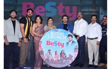 Javed Ali Launches Qawwali Song for KV Abdul Nazar’s Film Besty, Featuring Mammootty’s Nephew Ashkar Saudan
