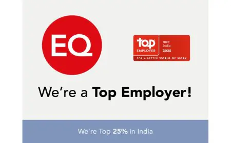 EQ India Recognised As A Global Top Employer 2025