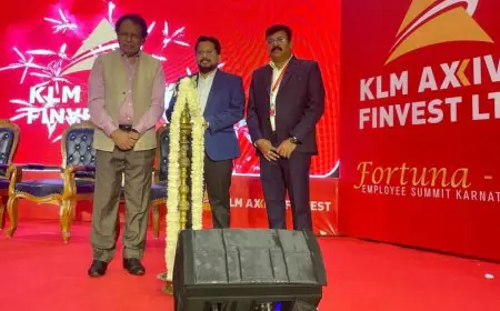 KLM Axiva Finvest Marks 25th Silver Jubilee with Fortuna ’25 Employee Summit in Karnataka