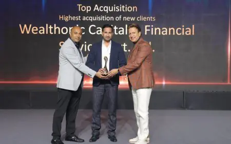 Wethonic Financial Services’ Founder Piyush Shangari Honored with Three Awards at Angel One Elite Meet 2024, Dubai