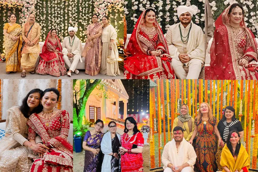 NE INDIA’S POET SANKHA SUBHRA DEVBARMAN’S DAUGHTERS WEDDING DRAWS CELEBRITIES