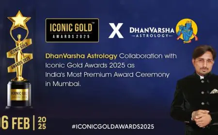 Dhanvarsha Astrology Joins Iconic Gold Awards 2025: A Unique Collaboration