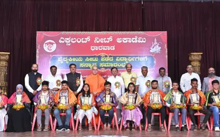 Excellent NEET Academy Honors Future Doctors At Grand Felicitation Ceremony