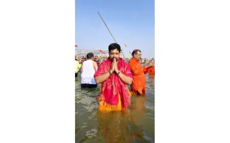 Young Entrepreneur Mohit Bharat Patil’s Recent Visit to Maha Kumbh in Prayagraj
