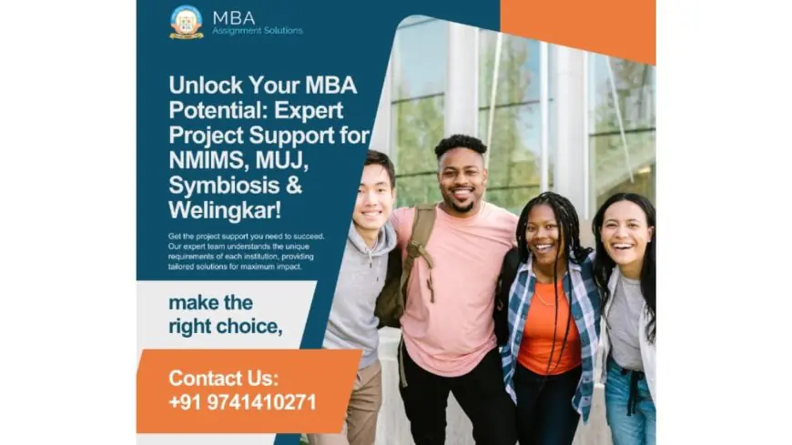 Expert MBA Project Support: Achieve Peak Performance with MBA Assignment Solutions