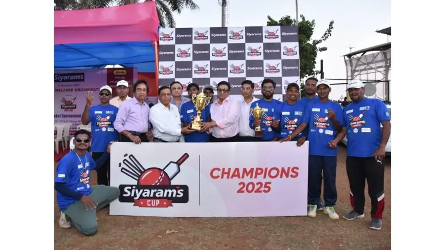 Gujarat Crowned Champions at Siyaram’s National Cricket Tournament For The Blind 2025