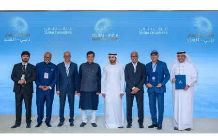 UAE Crown Prince Sheikh Hamdan Witnesses UAE India Friendship Hospital MoU Signing Ceremony