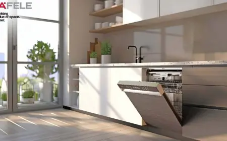 Hafele’s Valeriya Dishwasher with UV Disinfection