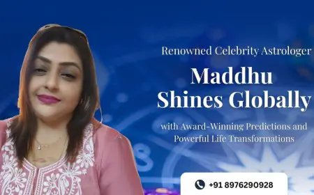Celebrity Astrologer Maddhu Gains Global Fame with Award Winning Predictions and Life Transformations