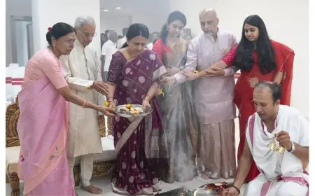 A Pujan Ceremony Marks SPARSH Hospitals’ Entry into Final Phase of Unveiling New Hennur Facility in Mid-May