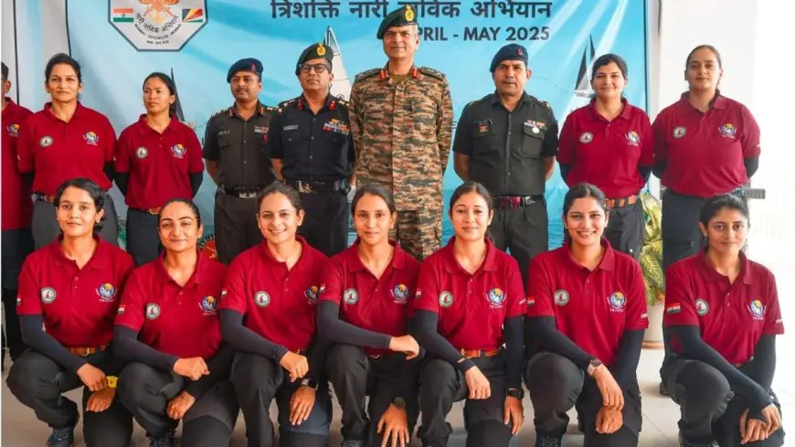 TRIVENI: Tri-Services All-Women Sailing Expedition Sets Sail for Seychelles