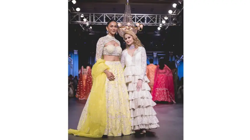 Sonali Jain Stuns Jaipur Times with ‘Maahika’ – A Pastel Dream Woven in Tradition and Modernity