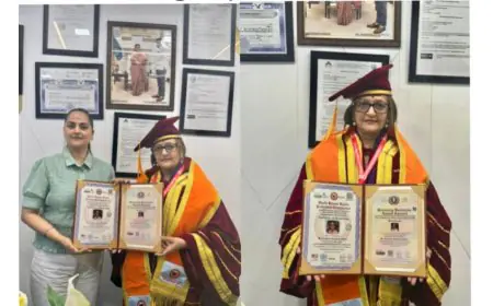 Archana Shailesh Patel Receives Honorary Doctorate degree by HDAC for demonstrating 29 years in literature