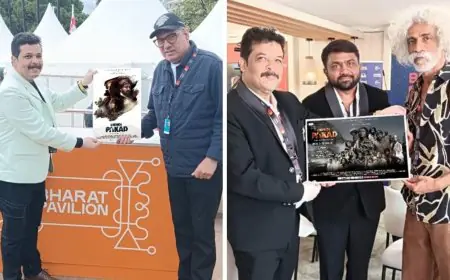 Boman Irani and Makarand Deshpande Unveil Chindi Pakad Poster at 78th Cannes Film Festival