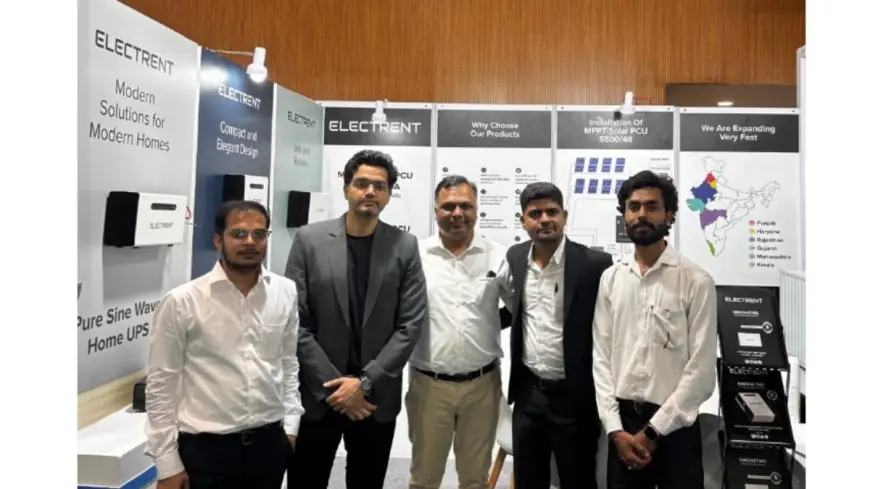 Electrent Unveils Full Range of Solar Solutions at RenewX 2025, Chennai