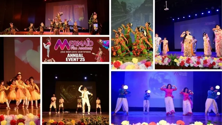 Mermaid Film Academy Hosts a Spectacular Annual Event 2025 at Jai Hind Auditorium, Kolkata