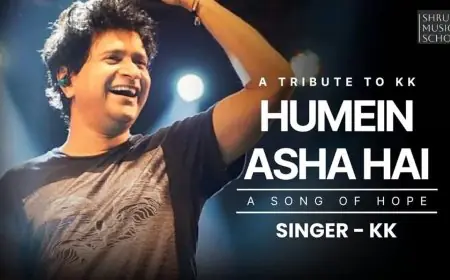 KK’s Unreleased Song “Humein Asha Hai” Launches Today – A Soulful Call to Hope and Healing