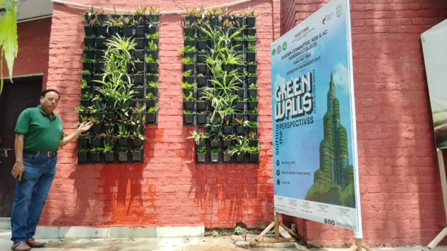 Smiling Tree Celebrates World Environment Day at Hansraj College and Maurice Nagar Police Station