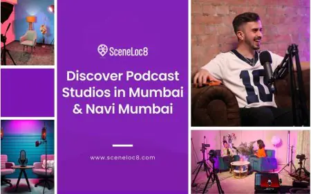 SceneLoc8 is Revolutionizing How Creators Discover Podcast Studios in Mumbai & Navi Mumbai