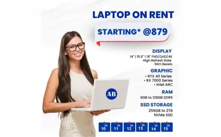 Need a Laptop Rental Company Near You in Delhi? ABCOM Has the Perfect Solution