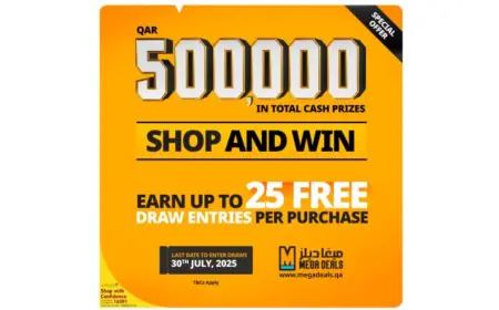Countdown Begins for QAR 500,000 Grand Draw: Mega Deals Unveils Exclusive New Bundles
