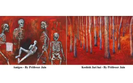 Emerging Artist Prithveer Jain Explores Identity and Inner Landscapes in Mumbai Solo Show