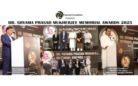 Topnotch Foundation Acknowledged and Felicitated the Winners of the DR. SHYAMA PRASAD MUKHERJEE MEMORIAL AWARDS 2025