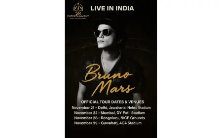 Bruno Mars India Tour 2025 Is Official: Tickets Live Now, SR Entertainment Confirms Authenticity