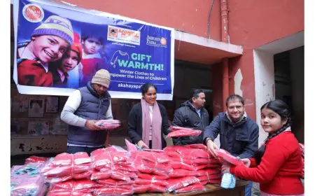 Anshul Garg Mohan – CSR Initiative With The Akshaya Patra Foundation To Support 600 Govt. School Girls