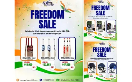 Celebrate Freedom with Power-Packed Discounts – SportsGear24x7 Announces Mega Independence Day Sale