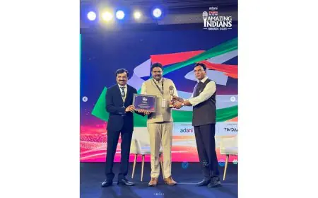 Deepak Vishwakarma, “The Oxygen Man”, Honoured with Times Now Amazing Indians Award 2025 for Environment & Sustainability