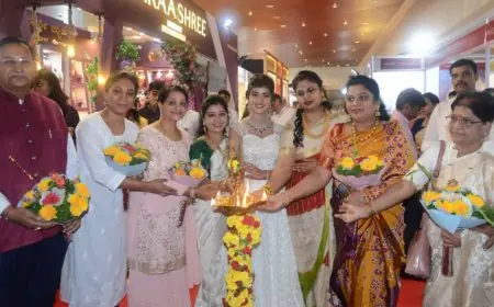 Actress Amrutha Prem Inaugurates Three-Day ‘The Jewellery Show’