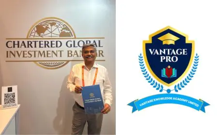 Vantage Announces Launch of India’s First Chartered Global Investment Banking Certification