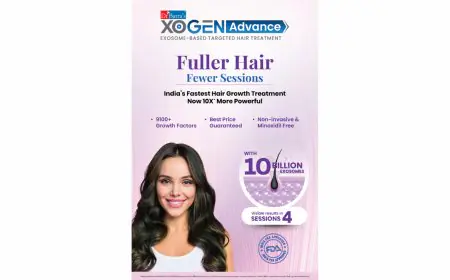 Dr Batra’s Launches XOGEN Advance – India’s Fastest and Only Hair Growth Treatment with 10 billion Exosomes